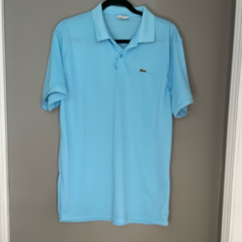 Lacoste Men's Sky Blue Polo Shirt